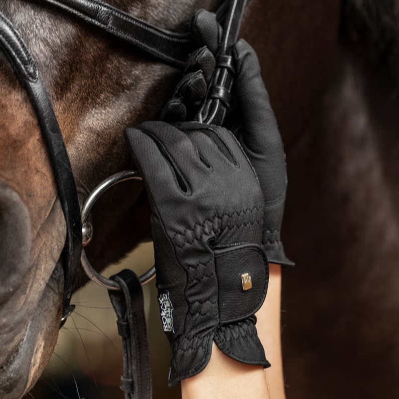 ROECKL ridehandsker "Roeck Grip" - sort