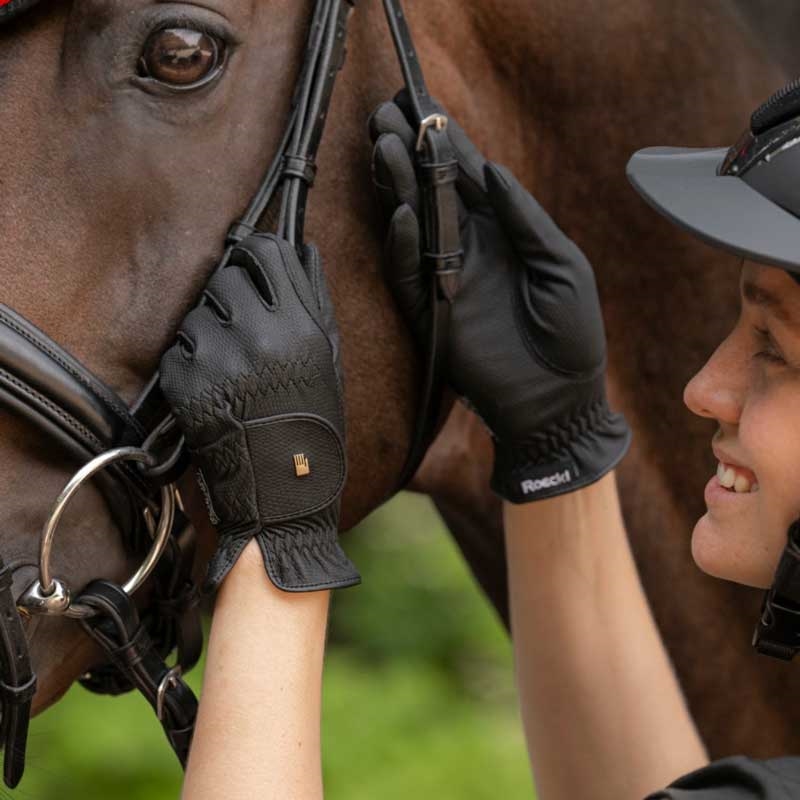 ROECKL ridehandsker "Roeck Grip" - sort