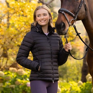 LeMieux jakke "Rose Hooded Puffer" - sort