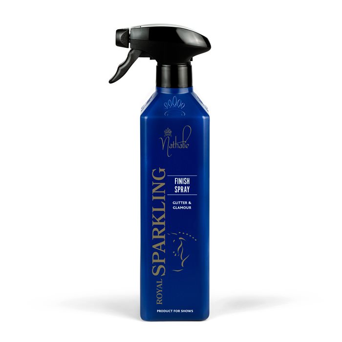 Nathalie Royal Sparkling Finish Spray - showshine med glitter