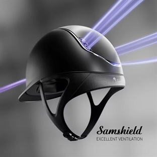 Samshield Shadowmatt 2.0 - sort/black chrome