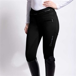 Samshield Alpha winter ridetights på rytter fra siden