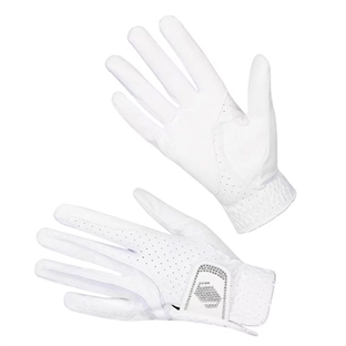 Samshield ridehandsker "V-Skin Swarovski" - hvid