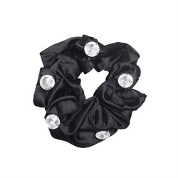 SD Design elastik "Alycia Scrunchie" - sort