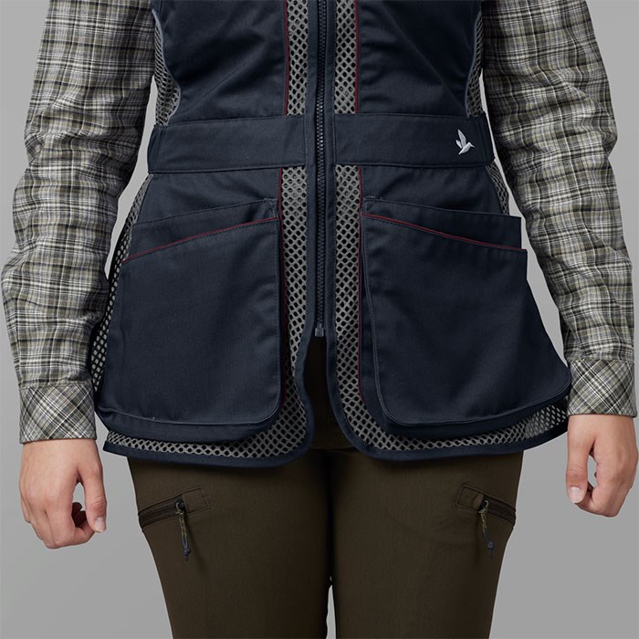 Seeland Skeet ll Lady Skydevest - Classic Blue - Køb hos Lundemøllen