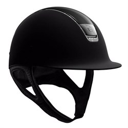 Samshield Shadowmatt ridehjelm med Glossy top og 255 Swarovski