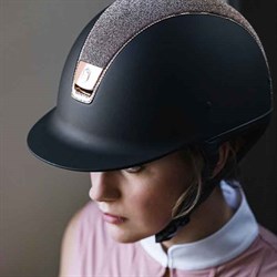 Samshield Shadowmatt med rosegold Crystal Fabric