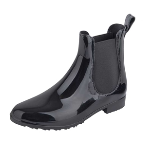ELT gummistøvler "Shiny Jodphur" - sort