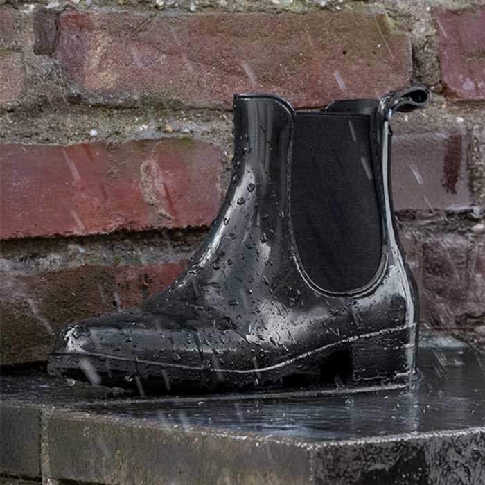 ELT gummistøvler "Shiny Jodphur" - sort