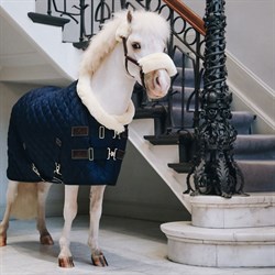 Kentucky dækken "Show Rug Tiny" 160g. - navy 