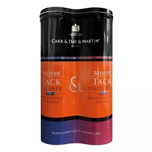 CarrDayMartin gaveæske Belvoir Læderpleje DUO Step 1+2