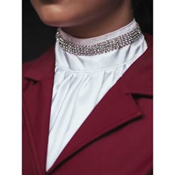 Equestrian Stockholm plastron "Crystal"