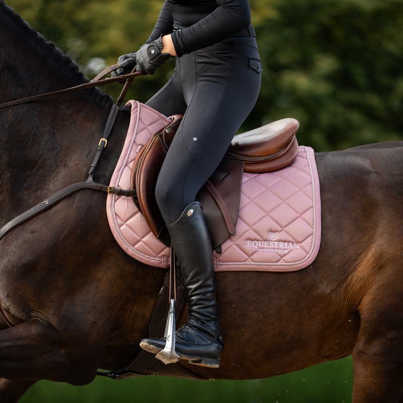 Equestrian Stockholm underlag "Line" - pink 