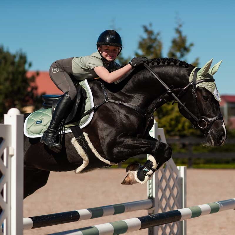 Equestrian Stockholm underlag "Pistachio" 