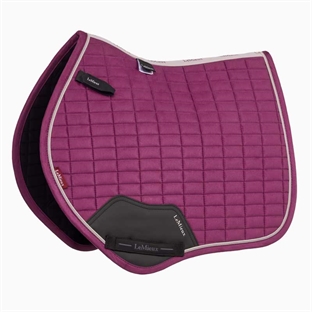 LeMieux Jumping Suede underlag - Blackberry