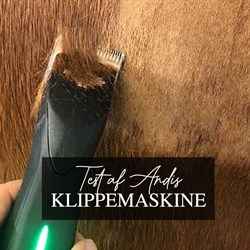 Test af Andis klippemaskine - blogindlæg af Caroline Elsner