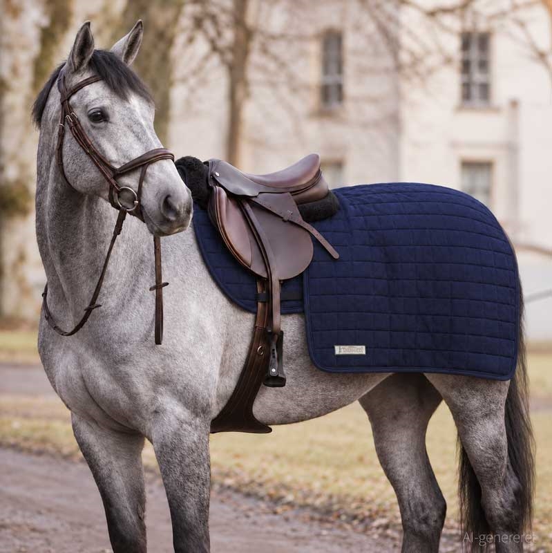 Thermatex lændedækken "Quarter Rug" - navy AI