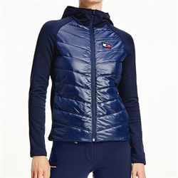 Lun med fleece foer jakke fra Tommy Hilfiger Equestrian