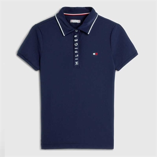 Tommy Hilfiger ridebluse polo forfra