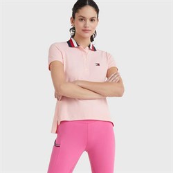 Tommy Hilfiger forfra polo kortærmet peach