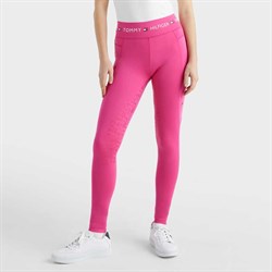 Tommy hilfiger ridetights pink forfra