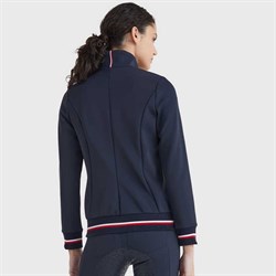 Se den lækre Tommy Hilfiger "Softshell Jacket Performance" - Desert Sky bagfra