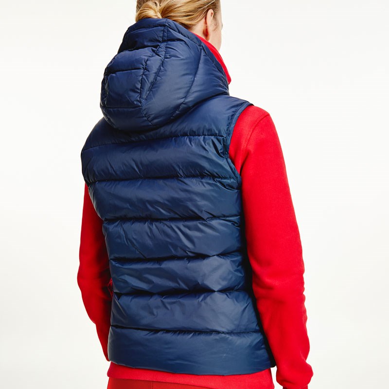 Hilfiger Re-Down Vest - - Køb her