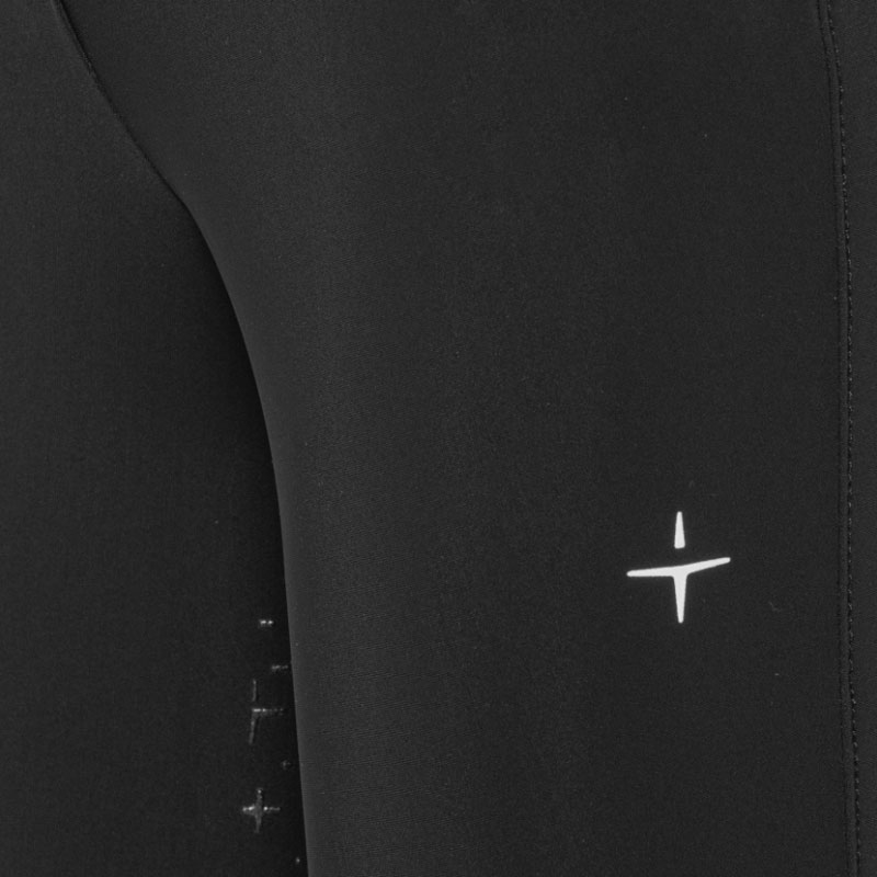 Trolle Projects ridebukser "New Star Cut High Waist Breeches Full Grip" - sort