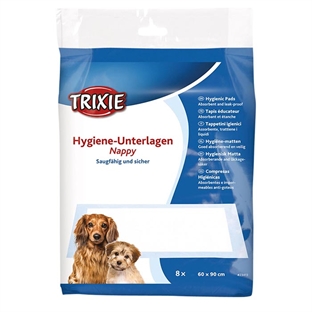 Trixie hvalpeunderlag "Nappy" 60x90cm. - 8 stk.