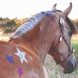 Se flotte stjerner lavet med Twinkle glitter gel