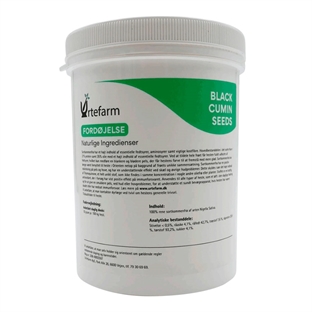Urtefarm Sortkommenfrø 600g