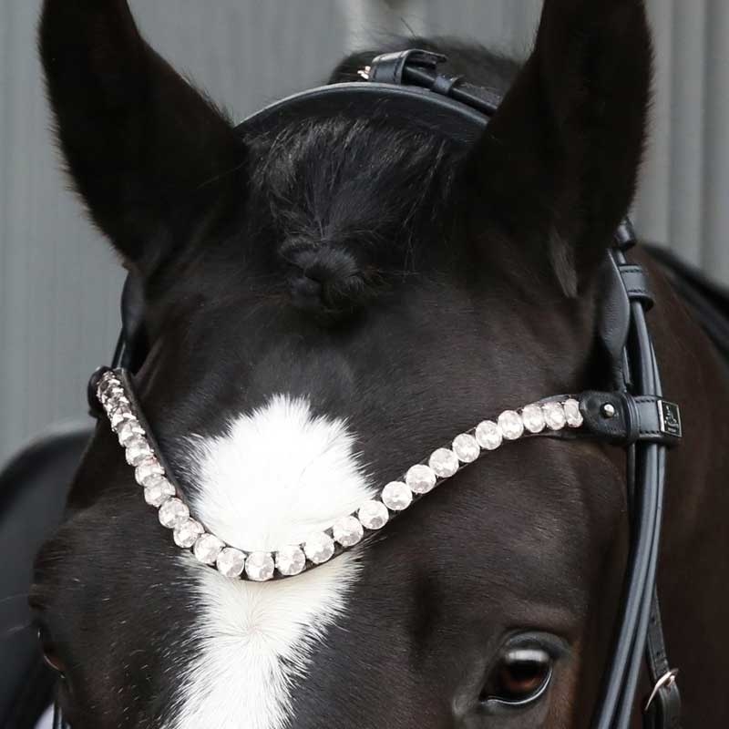 SD Design "Velaggio" pandebånd - sort/crystal