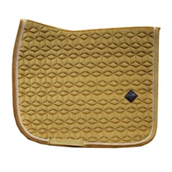 Kentucky underlag "Velvet" - mustard / sennepsgul