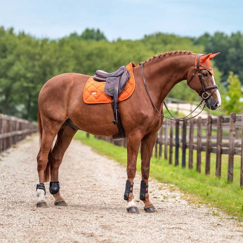Equestrian Stockholm underlag "Velvet" - Chestnut
