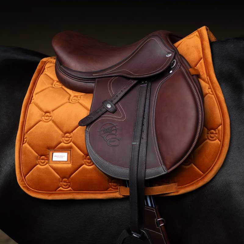 Equestrian Stockholm underlag "Velvet" - Chestnut
