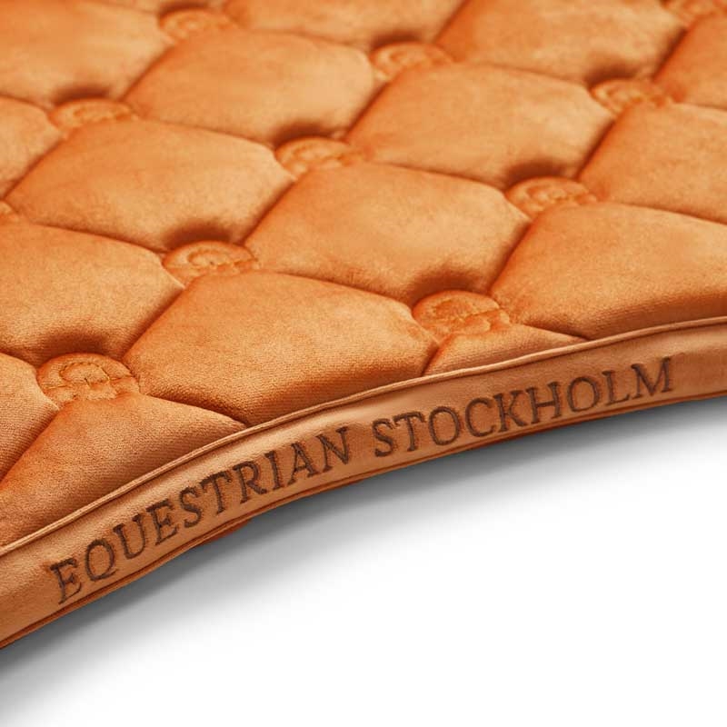 Equestrian Stockholm underlag "Velvet" - Chestnut