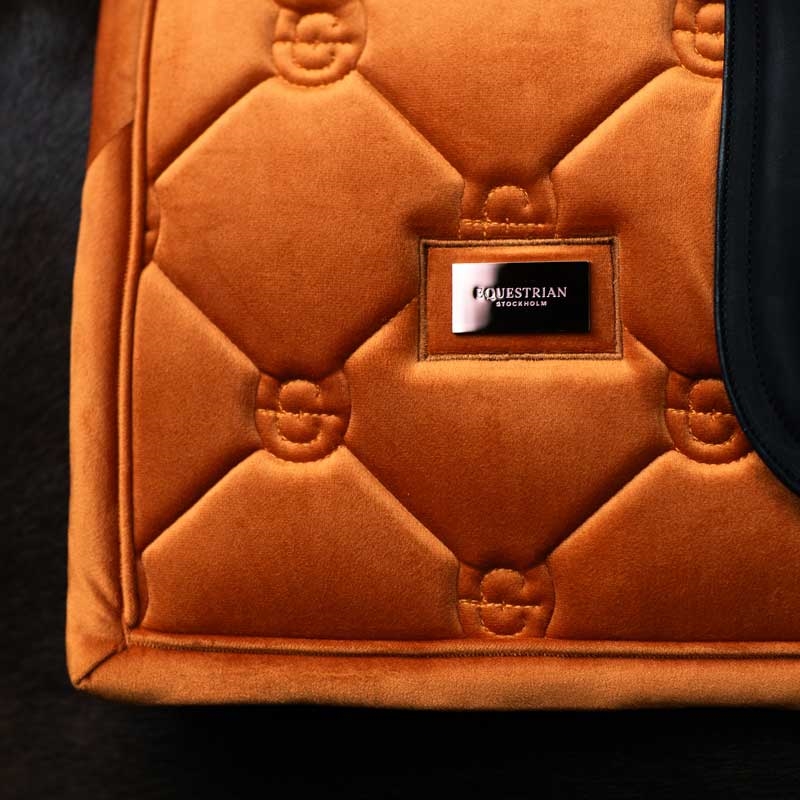 Equestrian Stockholm underlag "Velvet" - Chestnut