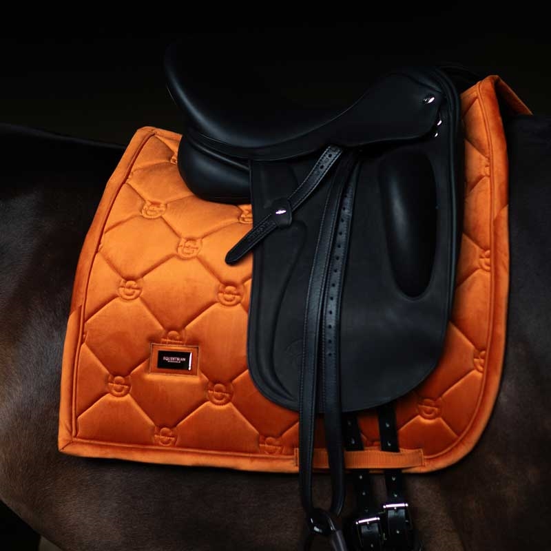 Equestrian Stockholm underlag "Velvet" - Chestnut