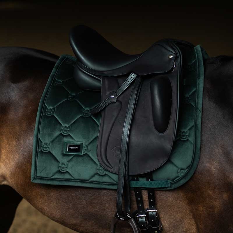 Equestrian Stockholm underlag "Velvet" - Sycamore green