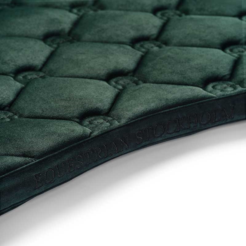 Equestrian Stockholm underlag "Velvet" - Sycamore green