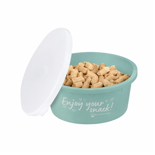 Foderspand med låg, 2 liter - green