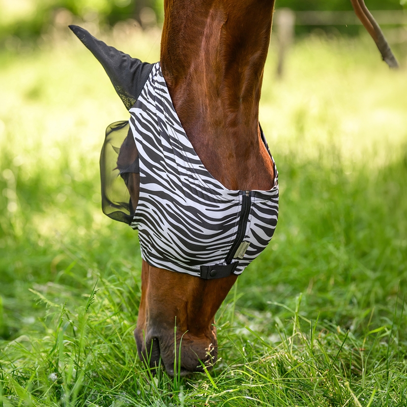 Waldhausen fluemaske "Puck Zebra"