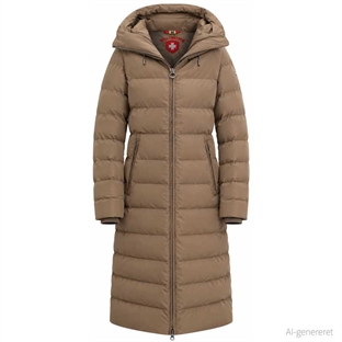 Wellensteyn jakke "Cordoba Long" - light brown AI