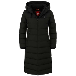 Wellensteyn jakke "Cordoba Long" - sort