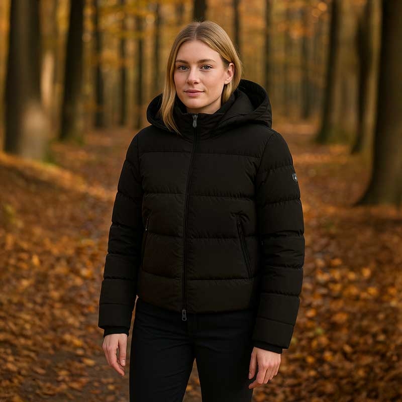 Wellensteyn jakke "Goldmine Short" - sort