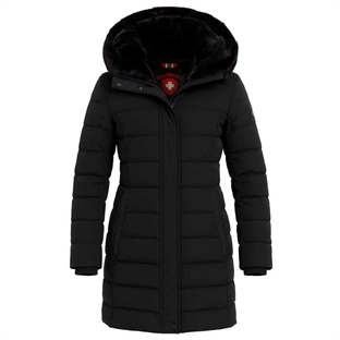 Wellensteyn jakke "Santorin Long" - sort