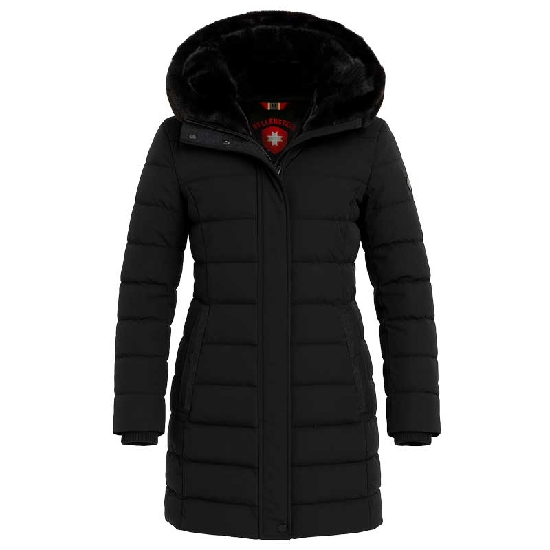 Wellensteyn jakke "Santorin Long" - sort