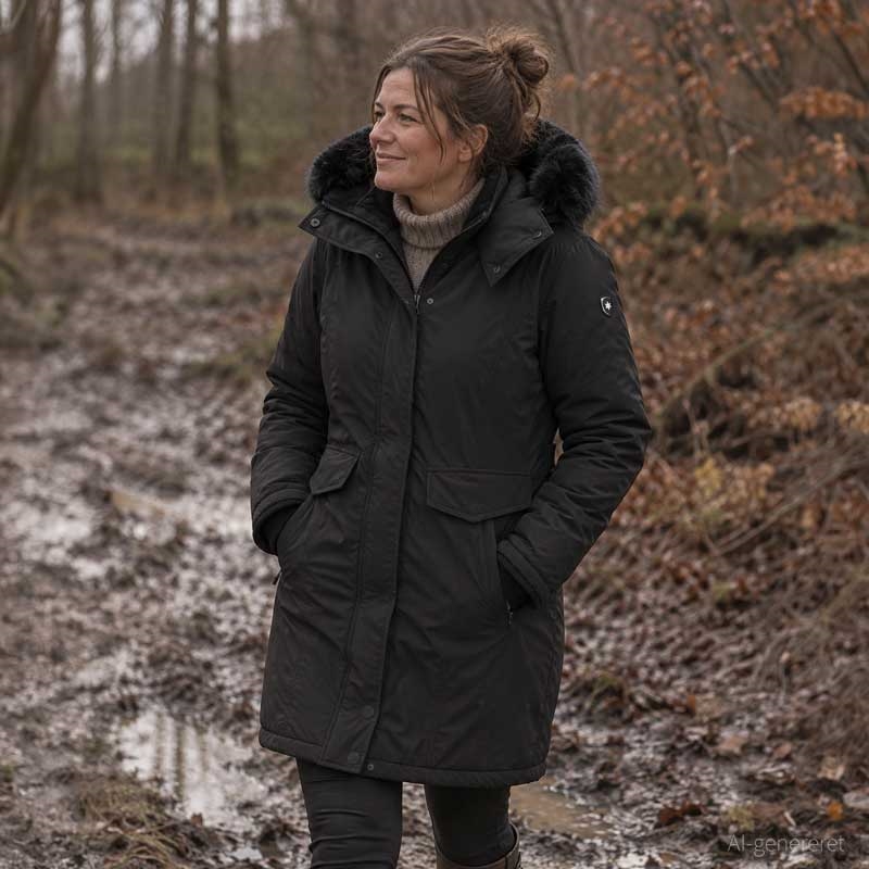 Wellensteyn jakke "Stavanger" - sort