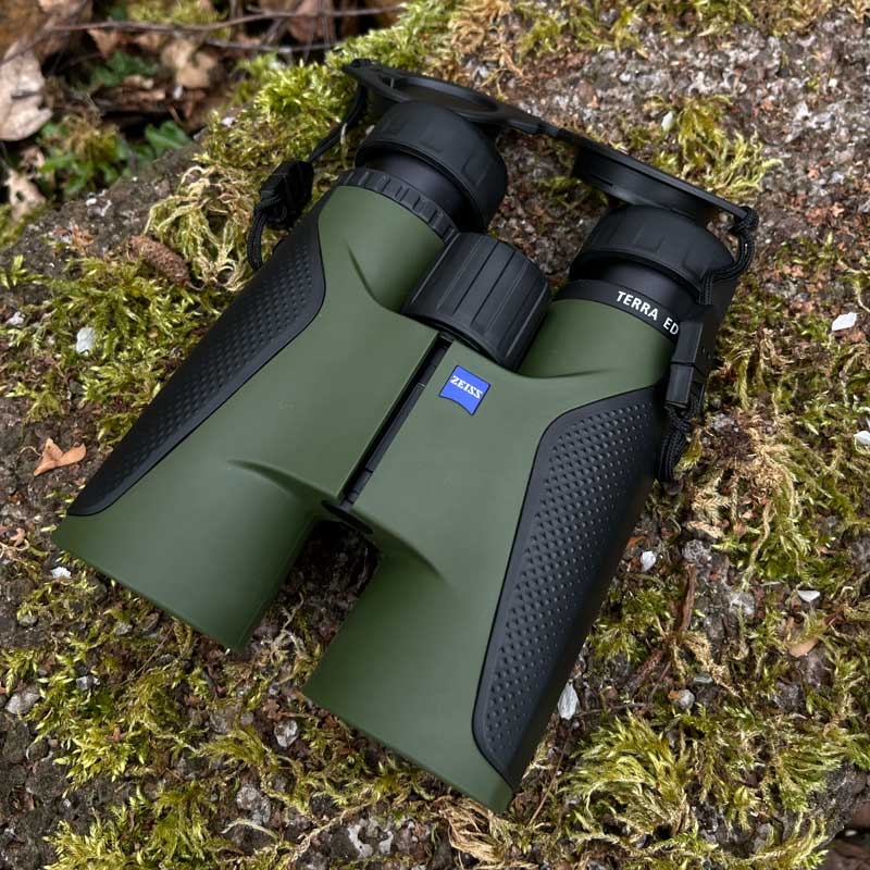 Zeiss Terra ED 8x42 - Sort/Grøn oppefra udenfor